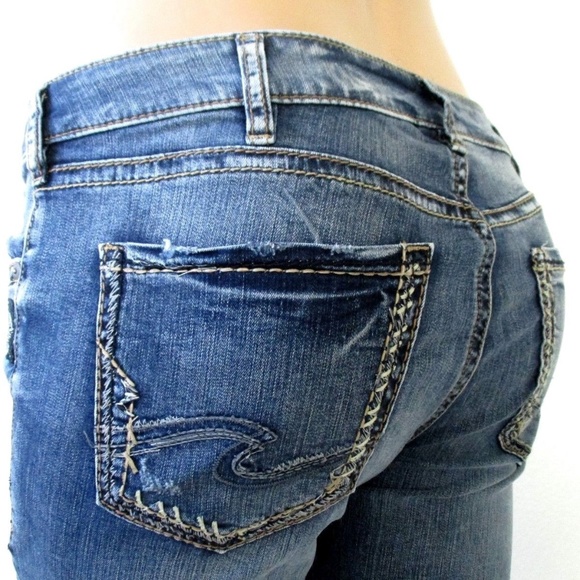 Silver Jeans Denim - AVERY Slim Boot Size 33x33 SILVER Jeans NWOT